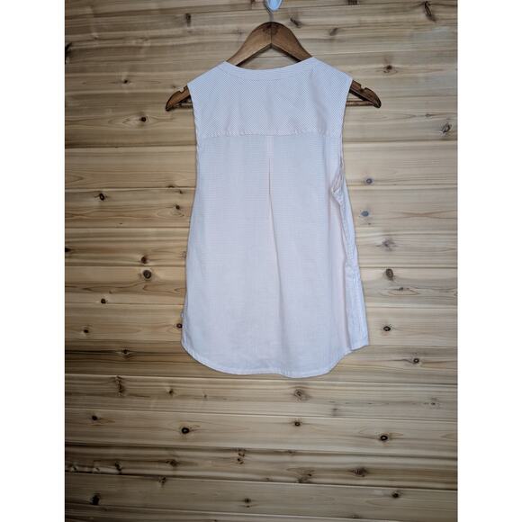 Toad&Co top womens Medium Pink Striped Panoramic Tank Outdoor - Picture 6 of 12